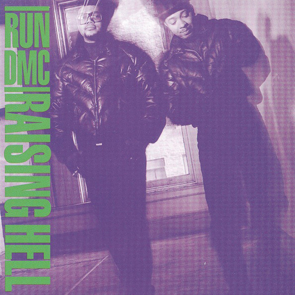 Crosley Record Storage Crate Run DMC Raising Hell Vinyl Album Bundle - Image 2