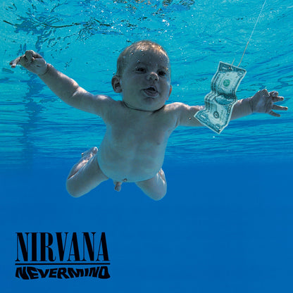 Crosley Record Storage Crate & Nirvana Nevermind - Vinyl Album Bundle - Image 2
