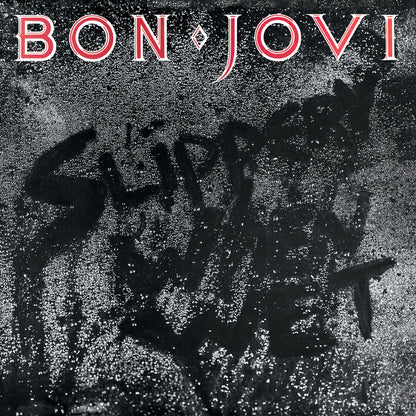 Bon Jovi Slippery When Wet - Vinyl Album & Crosley Record Storage Display Stand - Image 4