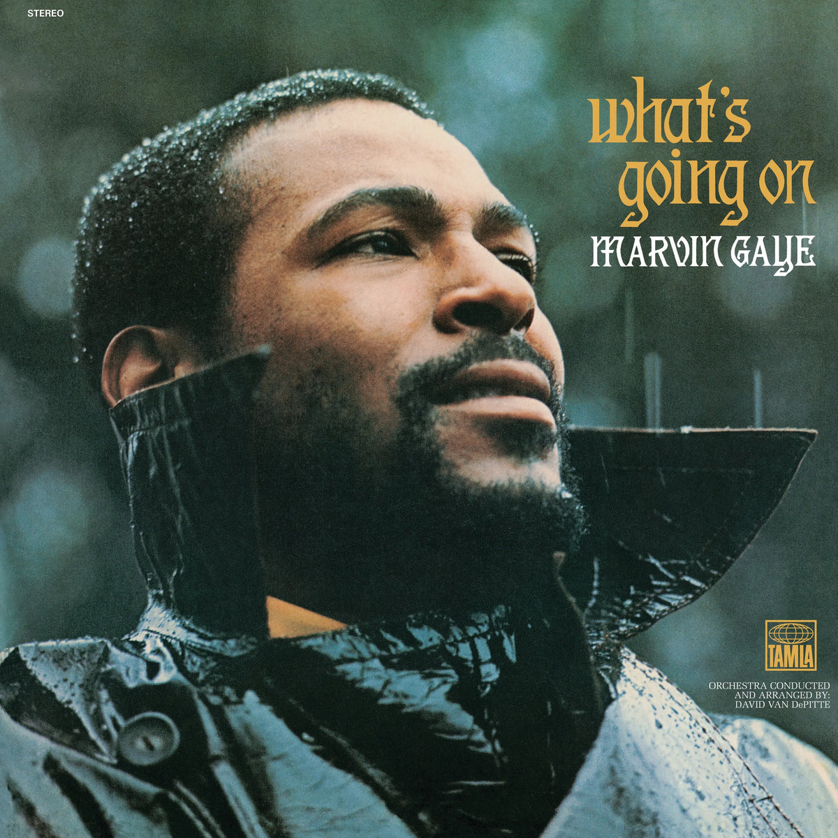 Crosley Record Storage Crate & Marvin Gaye What's Going On - Vinyl Album Bundle - Image 2