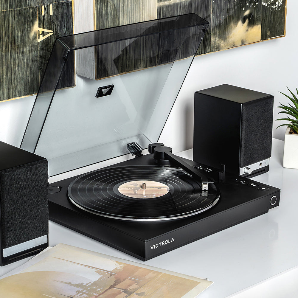 Victrola Automatic Turntable - Black - Image 6