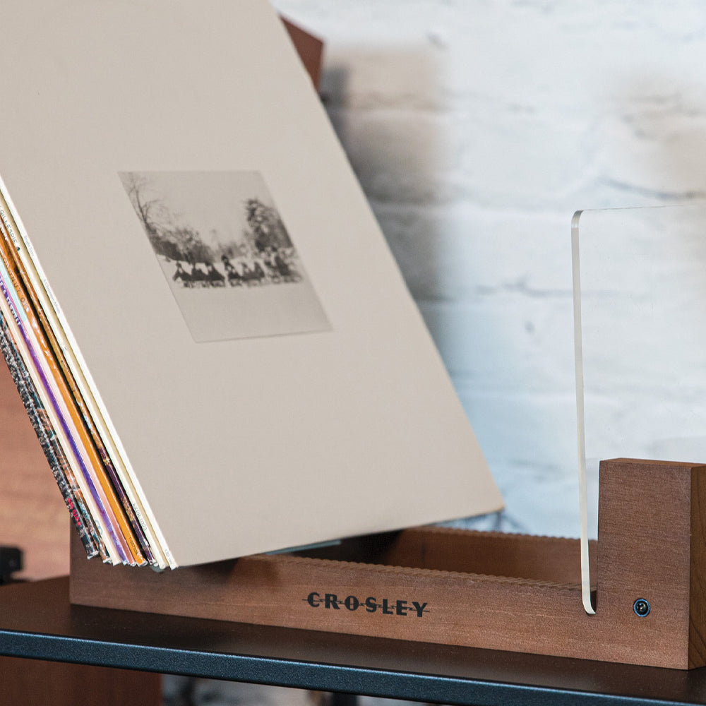 Victrola Eastwood II Turntable - Black + Bundled Crosley Record Storage Display Stand - Image 3