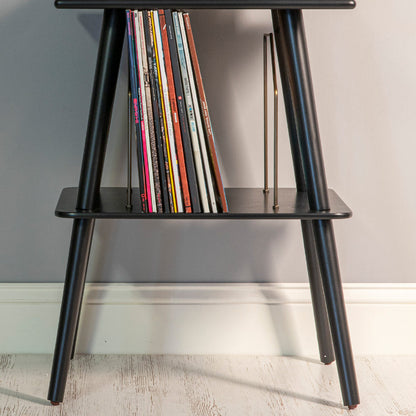 Victrola Eastwood II Turntable - Black + Turntable Stand Bundle - Black - Image 3