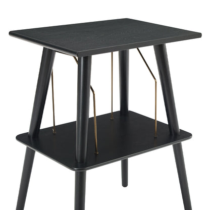 Victrola Eastwood II Turntable - Walnut + Turntable Stand Bundle - Black - Image 5