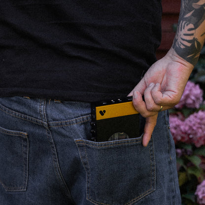 We Are Rewind Portable Cassette Player & Recorder - Amy, Black & Yellow - Image 4