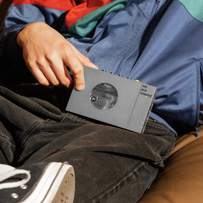We Are Rewind Portable Cassette Player & Recorder - Keith, Grey - Image 2