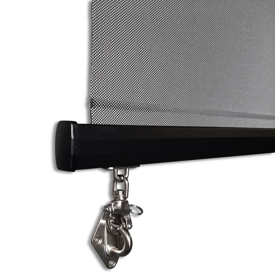 Outdoor Roller Blind Sun Screen Awning With Aluminium Hood - Image 2