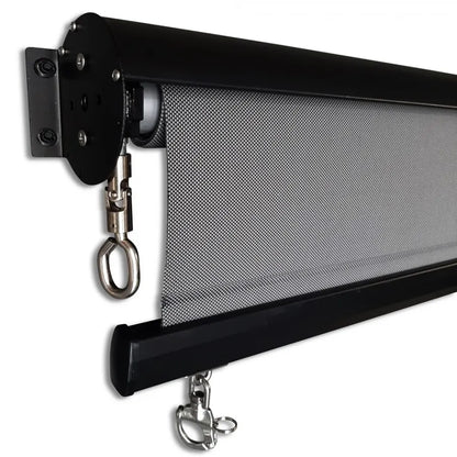 Outdoor Roller Blind Sun Screen Awning With Aluminium Hood - Image 3