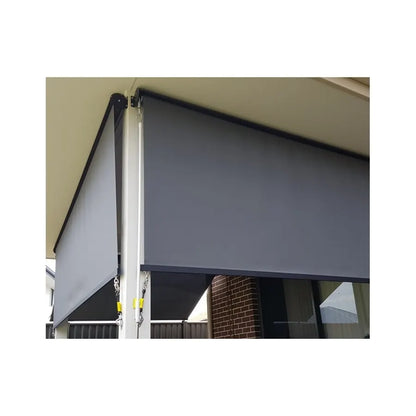 Outdoor Roller Blind Sun Screen Awning With Aluminium Hood - Image 5