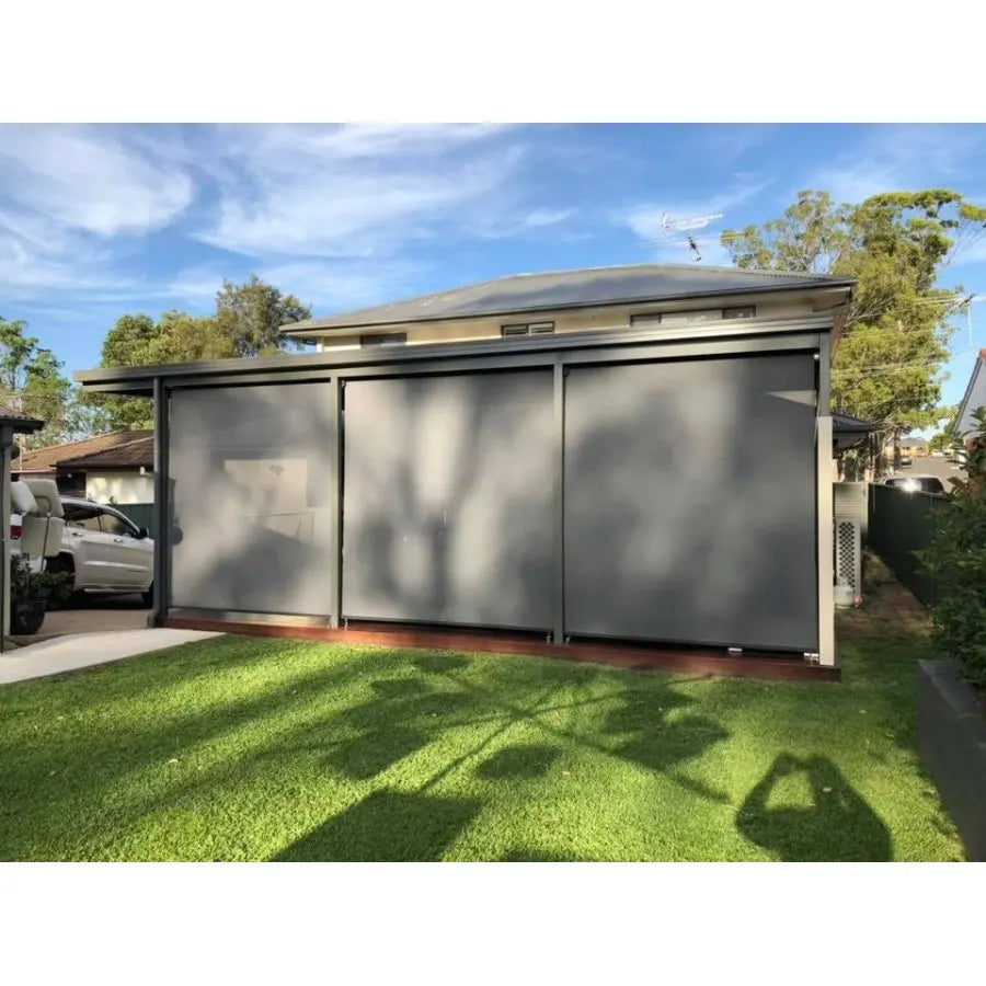 Outdoor Roller Blind Sun Screen Awning With Aluminium Hood - Image 6