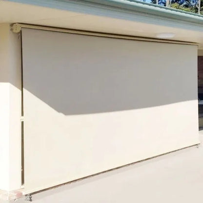 Outdoor Roller Blind Sun Screen Awning With Aluminium Hood - Image 4