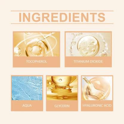 EELHOE Concealer Warm Change Liquid Foundation Concealer Moisturizing Liquid Foundation For Youthful Radiance Without False White Moisture - Image 5