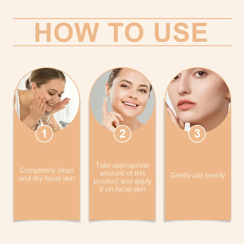 EELHOE Concealer Warm Change Liquid Foundation Concealer Moisturizing Liquid Foundation For Youthful Radiance Without False White Moisture - Image 6