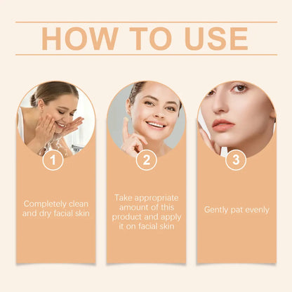 EELHOE Concealer Warm Change Liquid Foundation Concealer Moisturizing Liquid Foundation For Youthful Radiance Without False White Moisture - Image 6