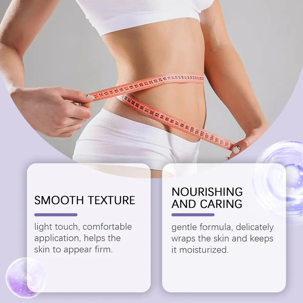 EELHOE Body Care Cream, Firming And Moisturizing Skin Figure Line Moisturizing Elastic Daily Massage Care Cream - Image 3