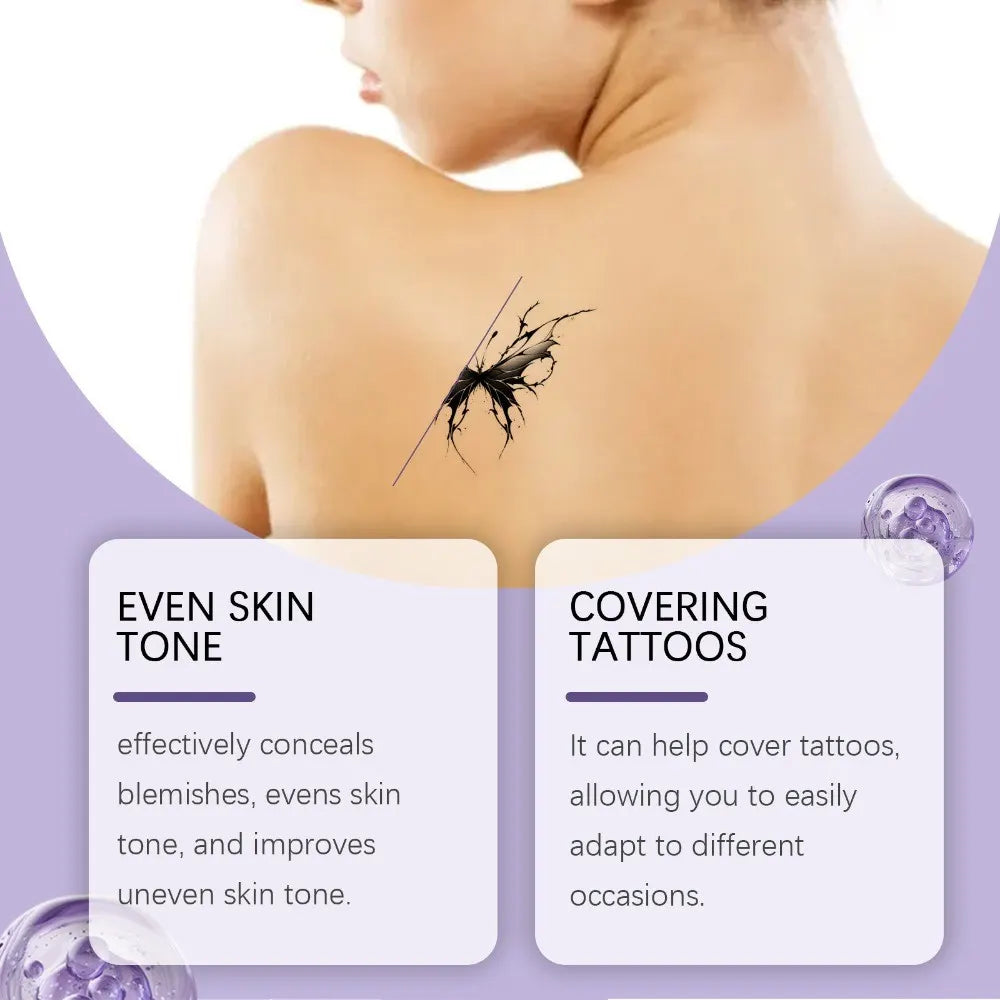 EELHOE Body Concealer (Ivory White Set), Daily Long-Lasting Moisturizing, Brightening, Covering Blemishes, And Even Out Skin Tone - Image 4