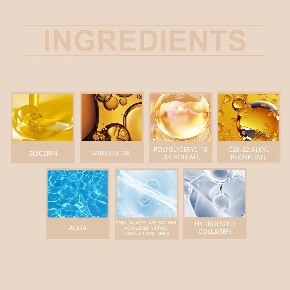 Hoygi Collagen Capsule Moisturizing And Hydrating Cream, Moisturizing And Lightening Fine Lines Skin Elastic Firming Cream - Image 6