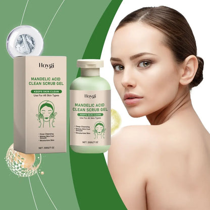 Hoygi Body Exfoliating Gel, Deep Cleansing Moisturizing Gentle Mud Scrub Exfoliating Dead Skin Clean Pores - Image 2