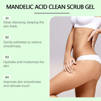 Hoygi Body Exfoliating Gel, Deep Cleansing Moisturizing Gentle Mud Scrub Exfoliating Dead Skin Clean Pores - Image 4