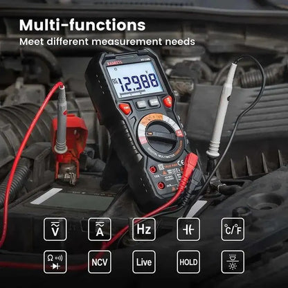 KAIWEETS HT118E Digital Multimeter TRMS 20000 Counts with Higher Resolution Auto-Ranging Voltmeter Accurately Measures Voltage Current Resistance Diodes Continuity Duty-Cycle Capacitance Temperature HT118E - Image 3