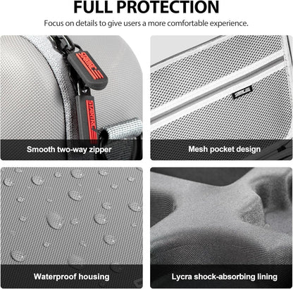 STARTRC Carrying Case for DJI Neo Portable PU Storage Protective Bag for DJI Neo Fly More Combo Accessories, Compatible with RC-N3 Remote Controller, Neo Intelligent Flight Battery, Charging Hub

 - Image 6