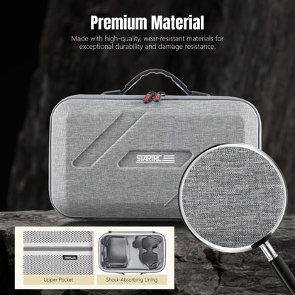STARTRC Flip Drone Case for DJI Flip Fly More Combo,Portable PU Leather Shoulder Bag Can Organizes RC2/RC-N3 Remote, 7 Original Batteries, Charging Hub, 65W Charger, Flip Drone and Other Accessories

 - Image 5