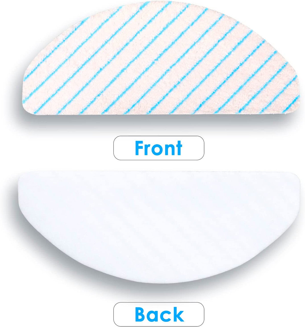 10 X Mopping pads for Ecovacs Deebot T9/T9+/N8 PRO/N8 PRO+/N8/N8+/NEO/T8/T8+/T8 AIVI/X1 PLUS/T10 PLUS - Image 5