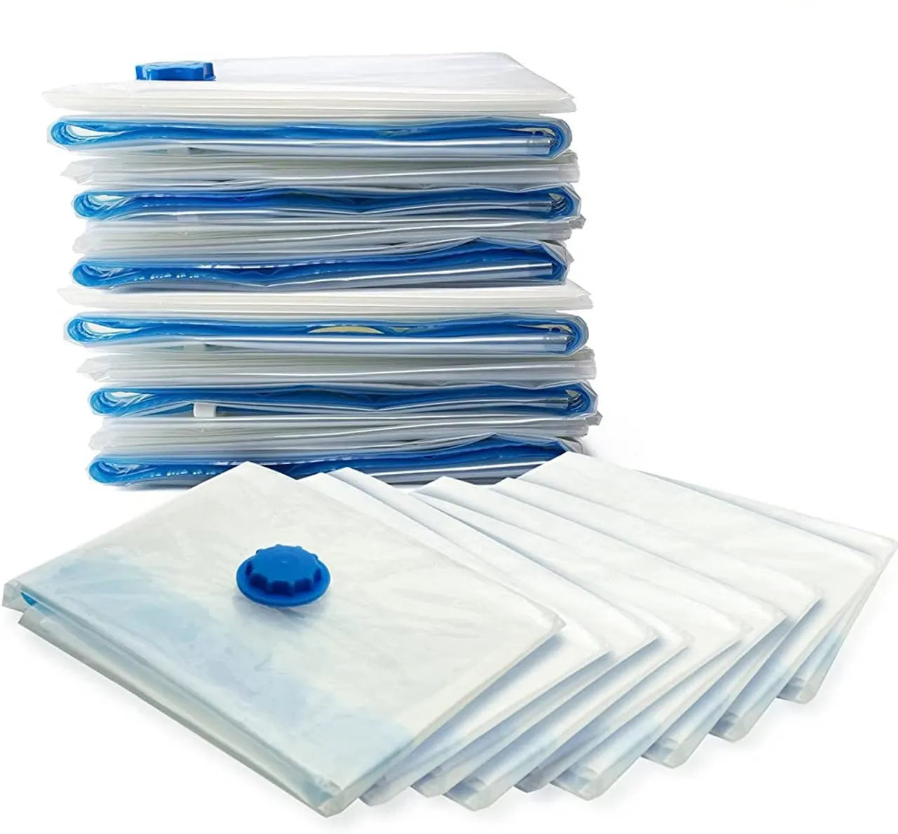 9 Pack Space Saver Vacuum Seal Storage Bag Kit, 2 Large, 5 Medium & 2 Small - Image 2