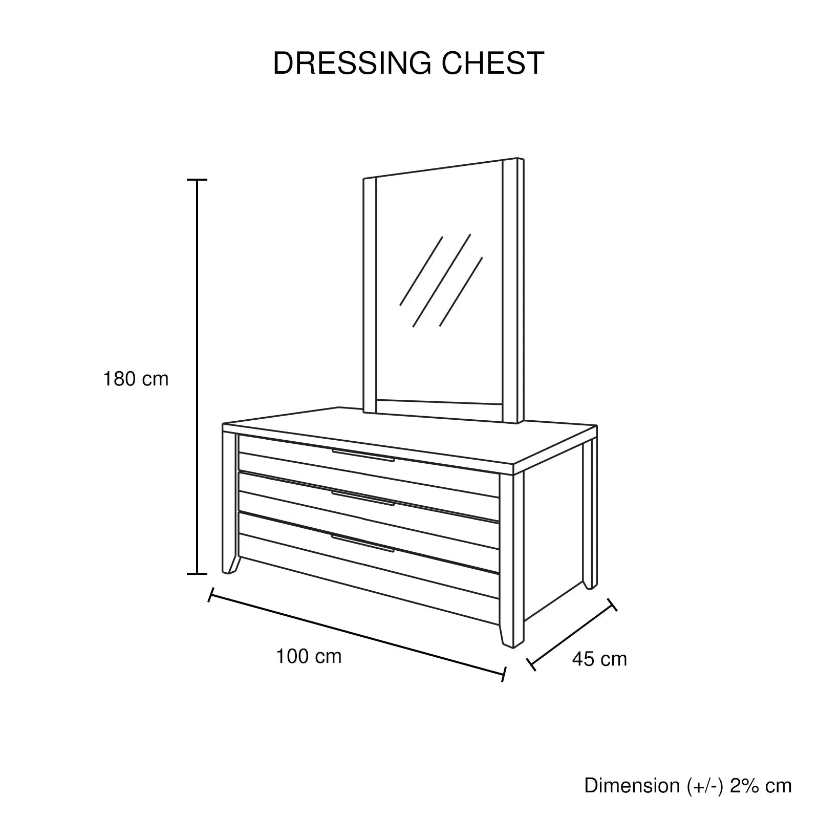 4 Pieces Bedroom Suite Natural Wood Like MDF Structure Queen Size Oak Colour Bed, Bedside Table & Dresser - Image 9
