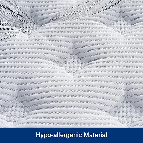 King Single Mattress Latex Pillow Top Pocket Spring Foam Medium Firm Bed - Image 5