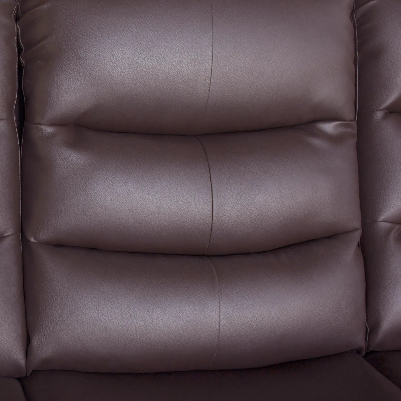 Single Seater Recliner Sofa Chair In Faux Leather Lounge Couch Armchair in Brown - Image 6