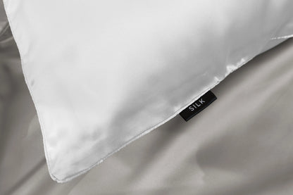 White SILK PILLOWCASE - 51X76CM - Image 4