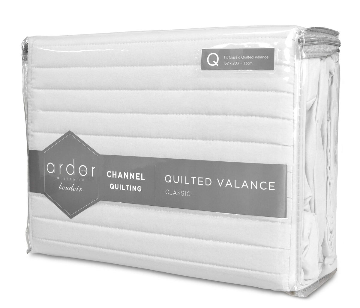 Quilted VALANCE - QUEEN - Image 2