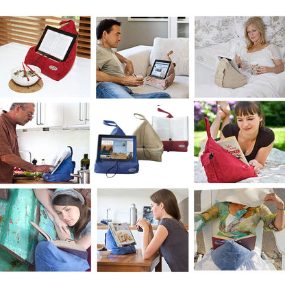 Handsfree Printed Book Seat Book Tablet and iPad Holder Retro Comic - Image 3