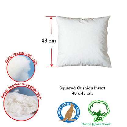 Duck Feather Rich Fill Cushion Inserter Square 45 x 45cm - Image 2