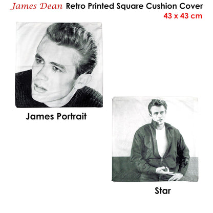 James Dean Star Square Cushion Cover - Image 2