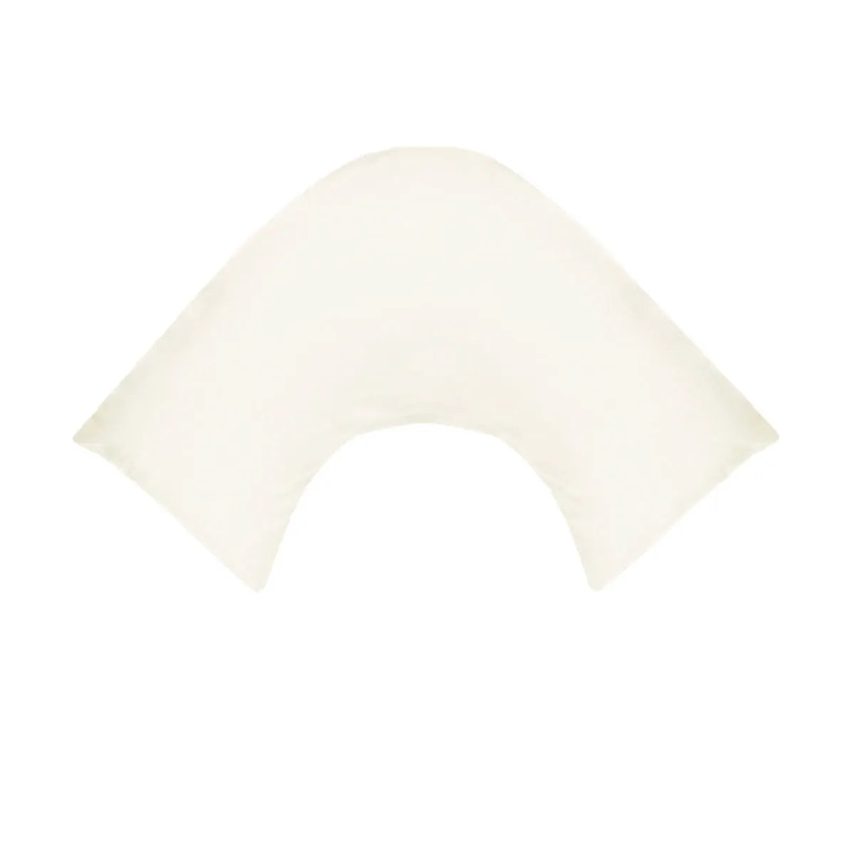 280TC Polyester Cotton V Shape Pillowcase Ivory