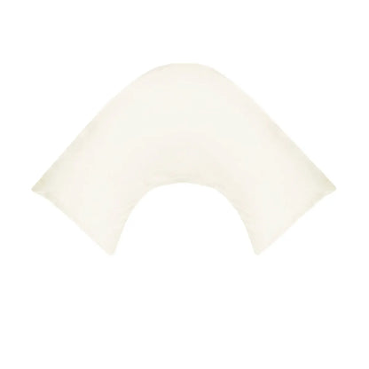 280TC Polyester Cotton V Shape Pillowcase Ivory