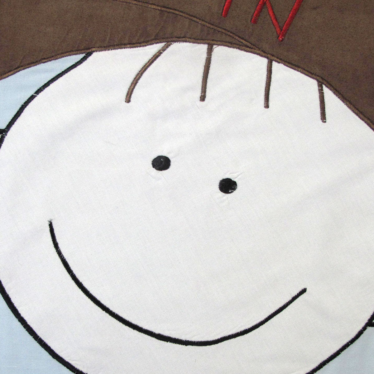 Dude Basketball Embroidered Quilt Cover Set Single - Image 3
