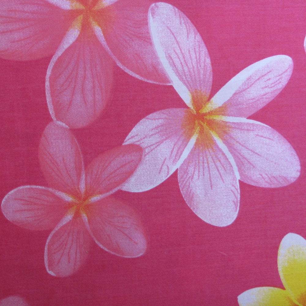 225TC Polyester Cotton Frangipani Jungle Pink Quilt Cover Set King - Image 3