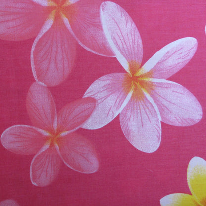 225TC Polyester Cotton Frangipani Jungle Pink Quilt Cover Set King - Image 3