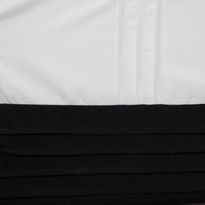 Pintuck Black Quilt Cover Set Single - Image 3