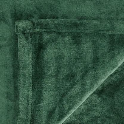 In 2 Linen 350GSM Plush Ultra Soft Velvet Touch Blanket Forest King/Super King - Image 3