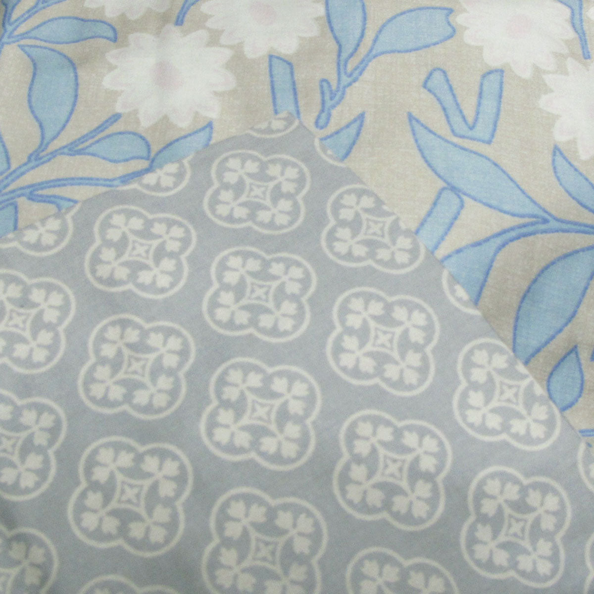 250TC Florence Cotton Reversible Quilt Cover Set Queen - Image 3