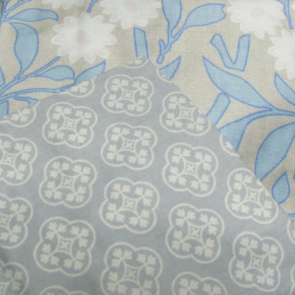 250TC Florence Cotton Reversible Quilt Cover Set Queen - Image 3