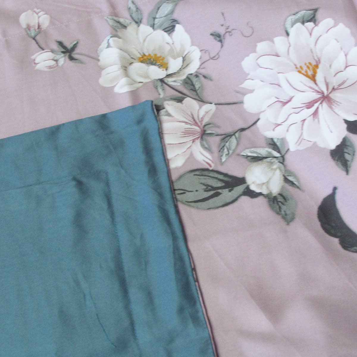 400TC Cotton Sateen Quilt Cover Set Grace King - Image 3