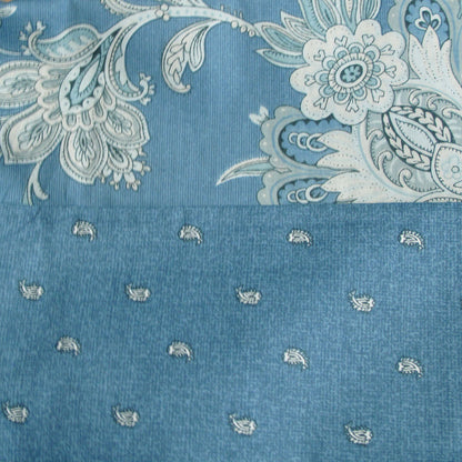 250TC Oliver Cotton Reversible Quilt Cover Set Queen - Image 4