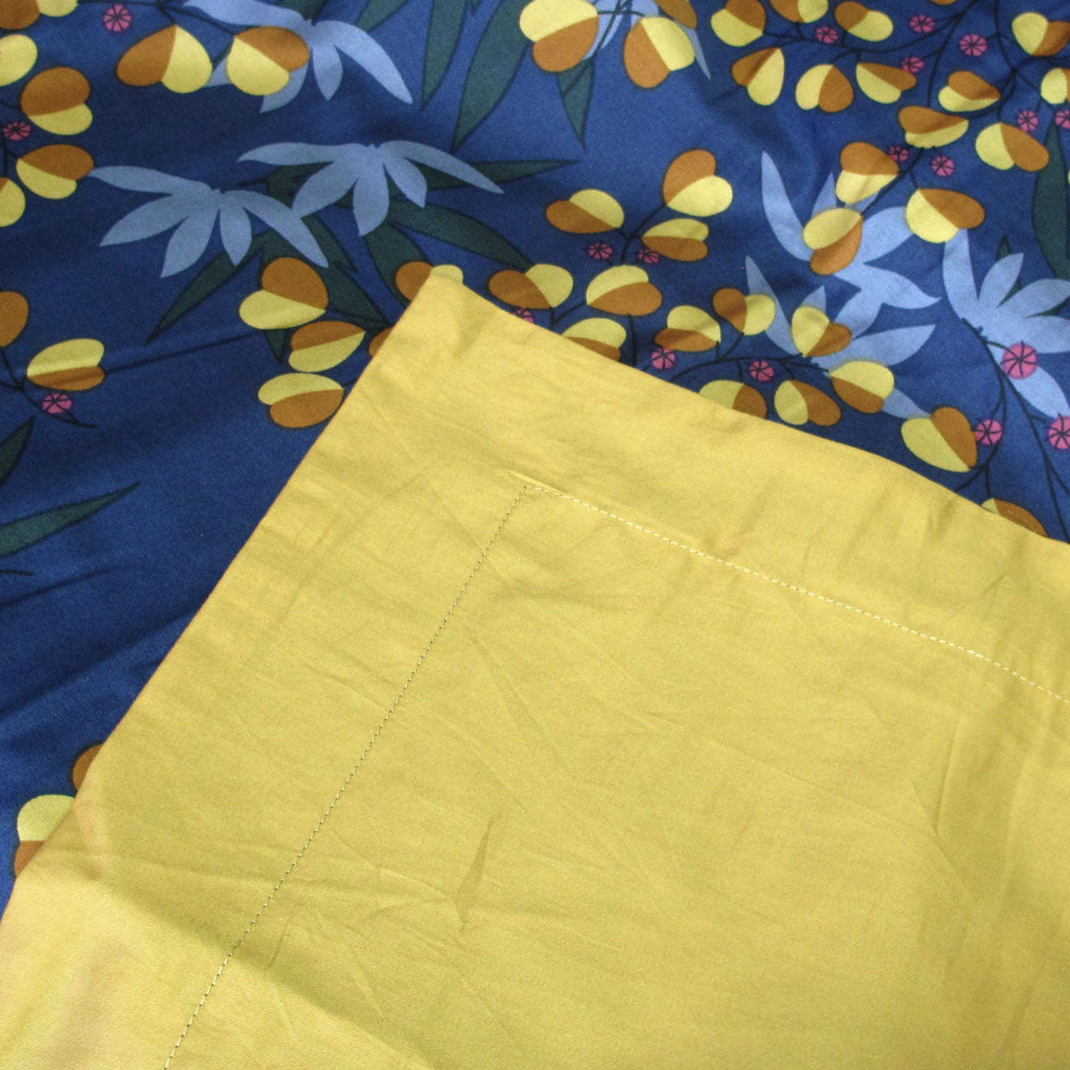 400TC Cotton Sateen Quilt Cover Set Xanthia Queen - Image 3