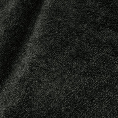 Super Soft Coral Fleece Large Throw Rug Charcoal - Image 3