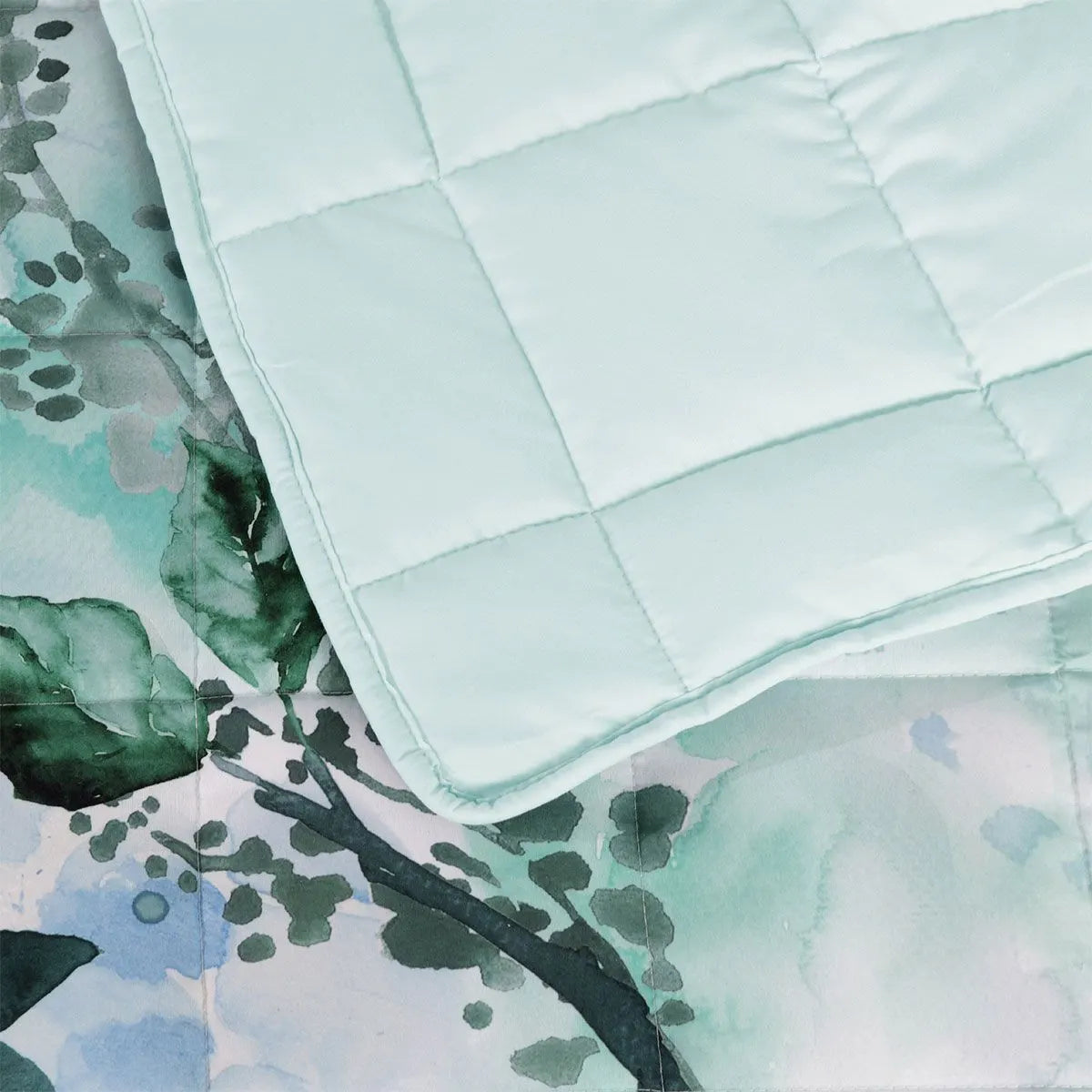Bianca Woodbury White Botanical Printed Bedspread Set Super King - Image 5
